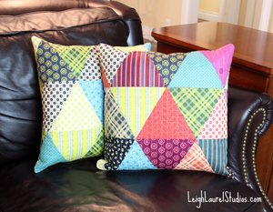 Our Favorite Pillow Patterns: 25 DIY Quilted Pillows | FaveQuilts.com