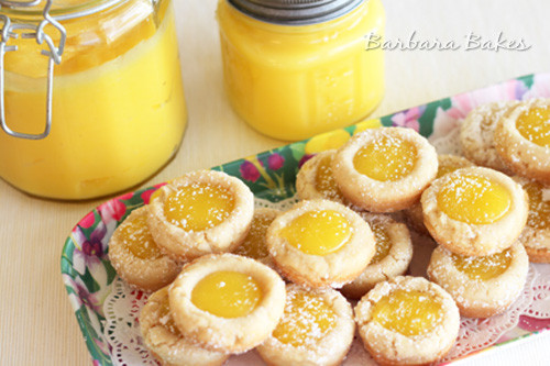 Bite-Size Lemon Bar Cookie Cups