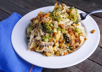 Not Your Mama's Chicken and Broccoli Casserole