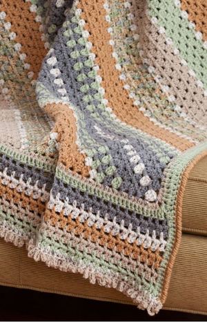 Autumn Harvest Striped Throw Autumn Harvest Striped Throw