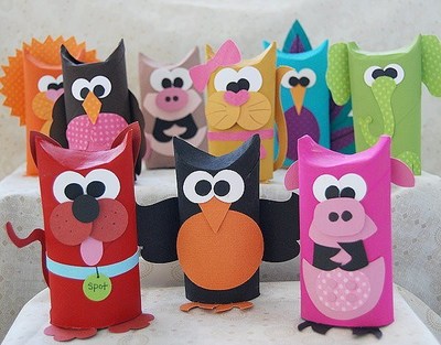 Super Cute Toilet Paper Roll Animals