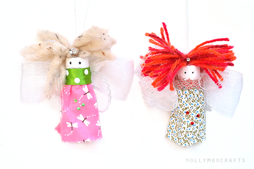 Sweet Wine Cork Fairies | AllFreeKidsCrafts.com