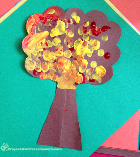 Fall Fingerprint Tree