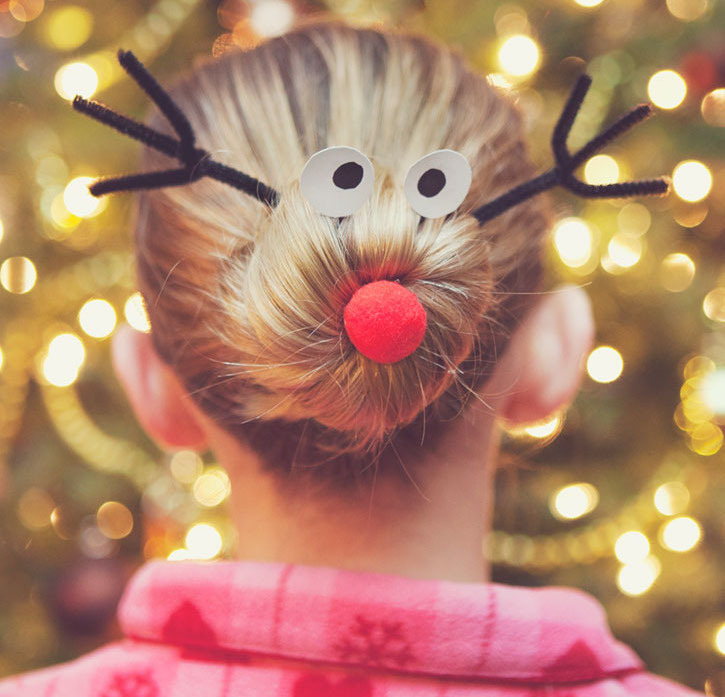 20 Beautiful Christmas Hairstyles for Ladies 2017 - SheIdeas