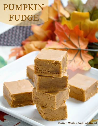 Creamy Pumpkin Fudge