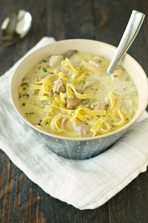 chicken noodle soup recipe with cream of chicken