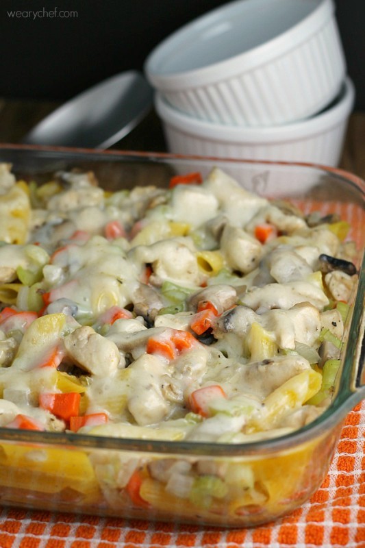 Easy Chicken Noodle Soup Casserole