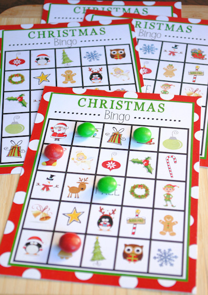 Free Printable Christmas Bingo Game | AllFreeKidsCrafts.com
