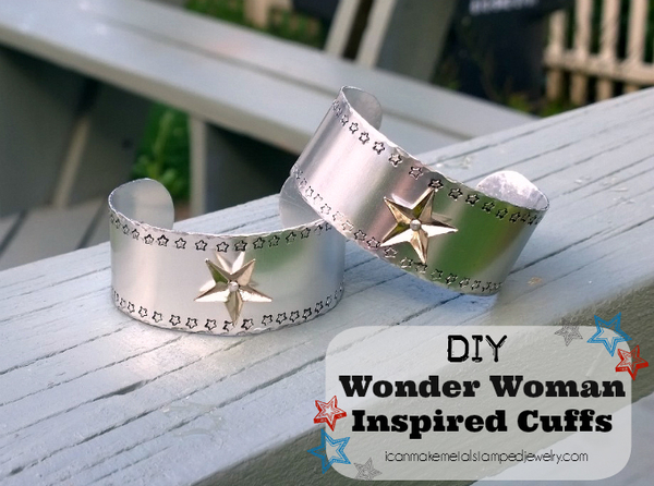 Silver Superhero Cuffs