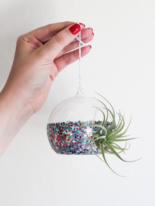 Glamorous Hanging Mini-Planter