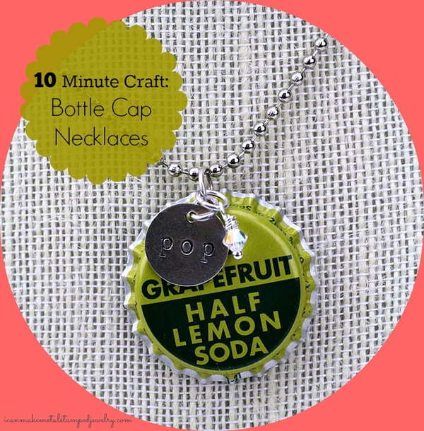 Flavor of the Month Bottle Cap Necklaces