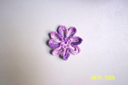 Beaded Flower Motif