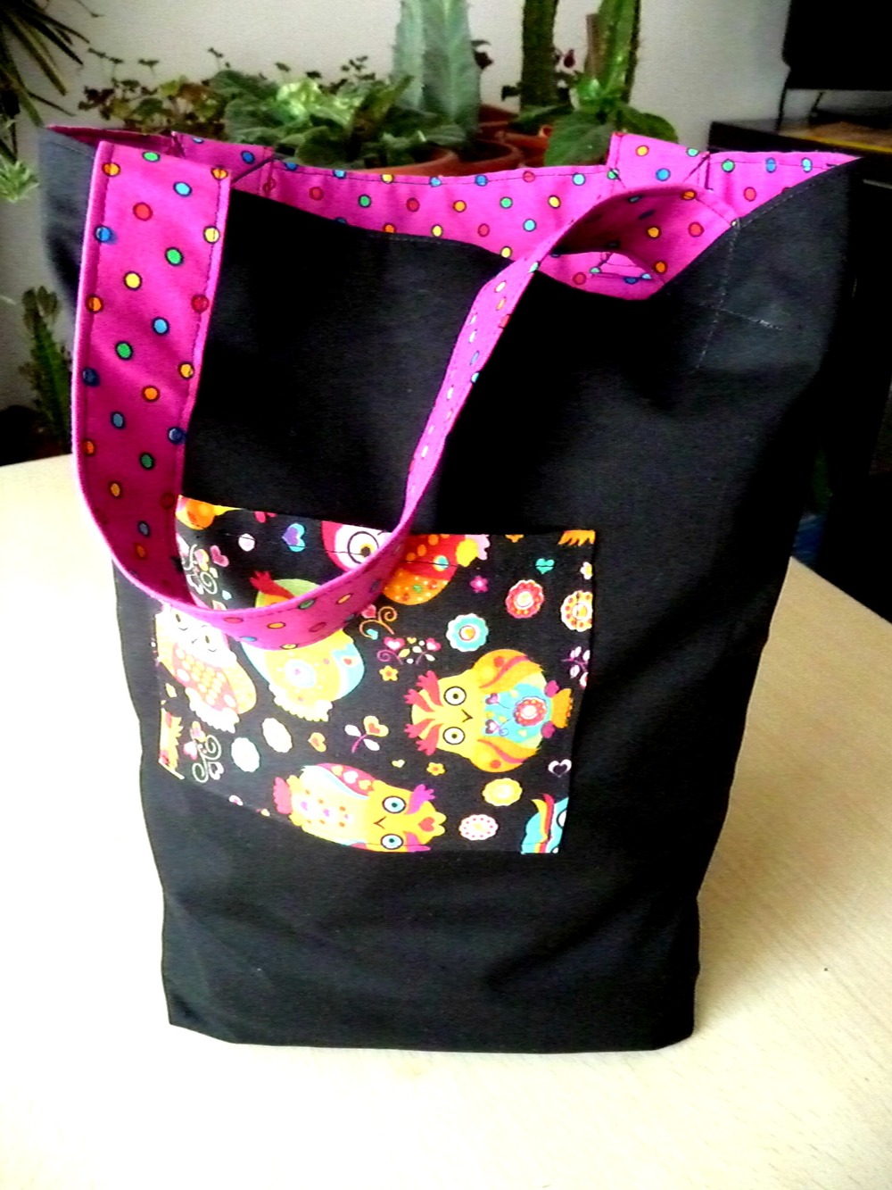 Lined Tote Bag Pattern | AllFreeSewing.com