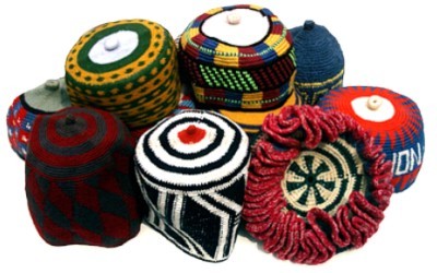 Tapestry Crochet Handspun Hats