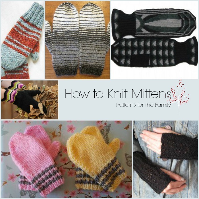 How to Knit Mittens: 35 Patterns for the Family | AllFreeKnitting.com