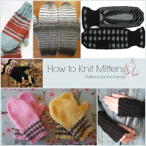 How to Knit Mittens 35 Patterns for the Family