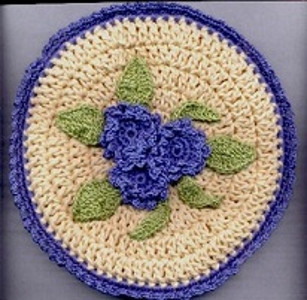 Flowers in Springtime Potholder