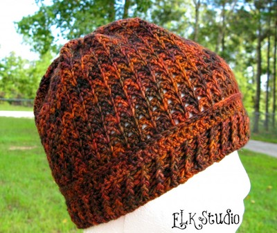 Pumpkin Spice Crochet Hat