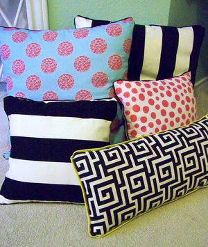 DIY No Sew Pillows