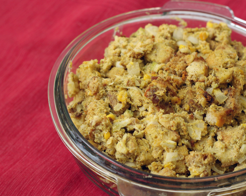 Slow Cooker Thanksgiving Dressing