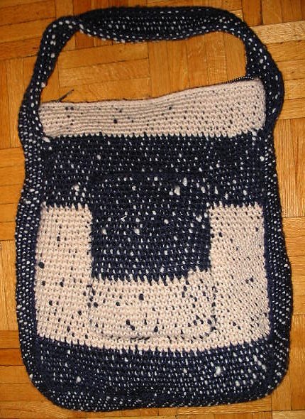 Tapestry Crochet Purse
