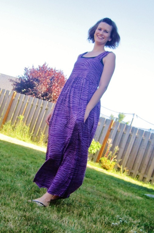 Simple Maxi Dress | AllFreeSewing.com
