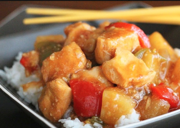 5-Hour Slow Cooker Sweet and Sour Chicken