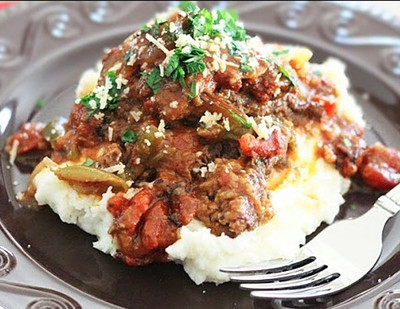 Slow Cooker Smothered Swiss Steak