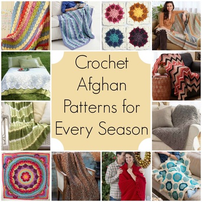 61 Crochet Afghan Patterns for Every Season
