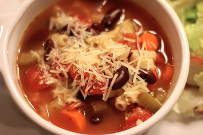 All Day Slow Cooker Minestrone Soup