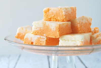 Dreamy Orange Creamsicle Fudge