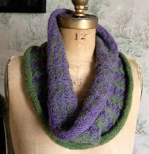 Two-Tone Autumn Cowl