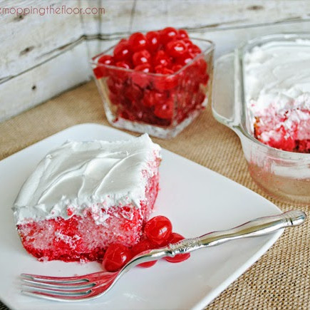 Classic Shirley Temple Poke Cake Recipe