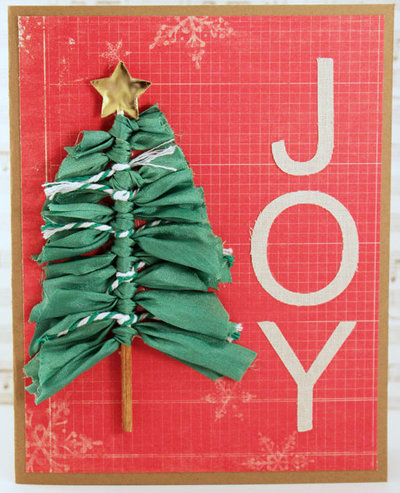 Tiny Trees Homemade Christmas Cards