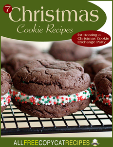 "7 Christmas Cookie Recipes for Hosting a Christmas Cookie Exchange Party" eCookbook