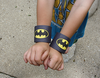 DIY Batman Wrist Cuffs