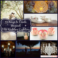 33 Ways to Create Magical DIY Wedding Lighting