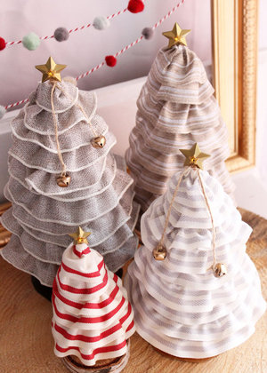 Whimsical Christmas Tree Cones