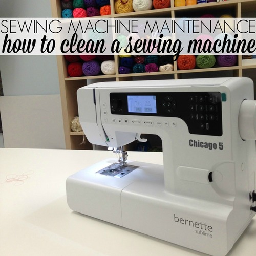 Sewing Machine Maintenance: How to Clean a Sewing Machine ...