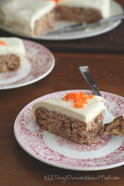 Sinless Slow Cooker Carrot Cake