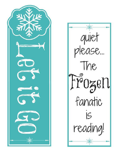 Frozen Fanatic Free Printable Bookmarks