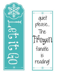 Frozen Fanatic Free Printable Bookmarks