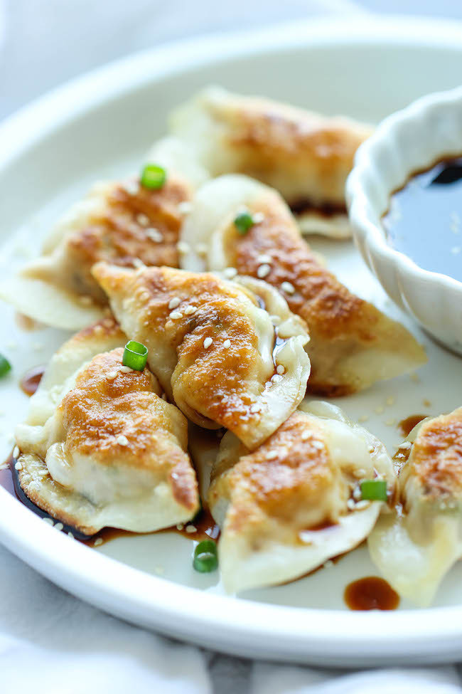 Homemade Chicken Potstickers