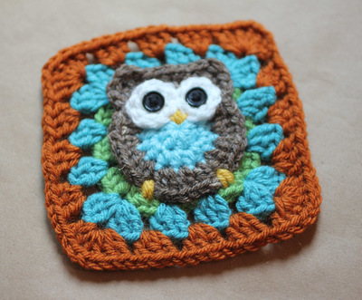 Owl Make This Crochet Granny Square