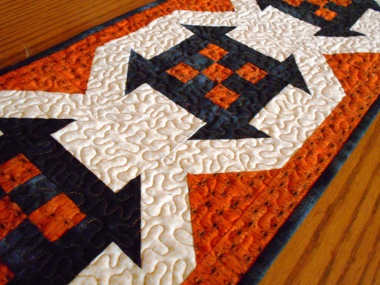 Classy Halloween Table Runner