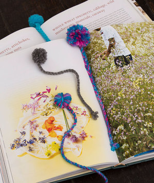 Pom Pom Bookmarks