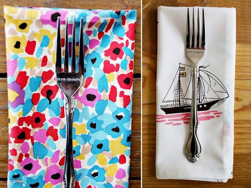 Eclectic Free Napkin Pattern