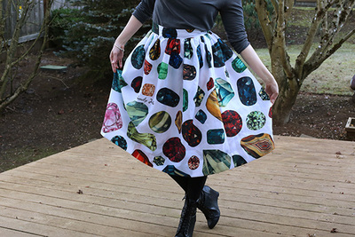 How to Make a Skirt from a Shower Curtain