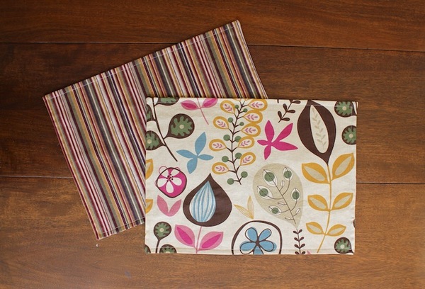 DIY Double-Sided Placemats
