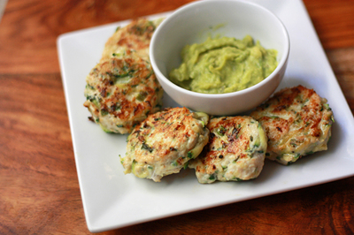 Chicken and Zucchini Poppers